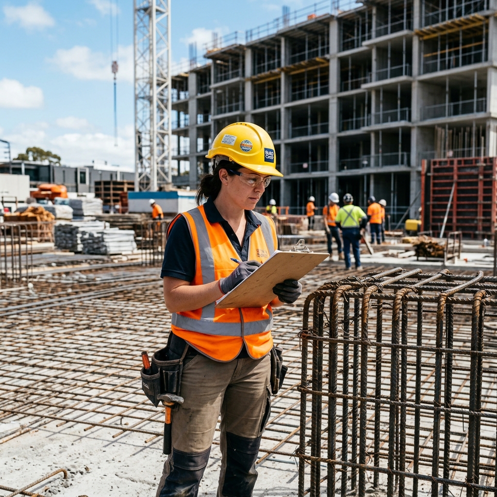 Construction site health and safety assessment